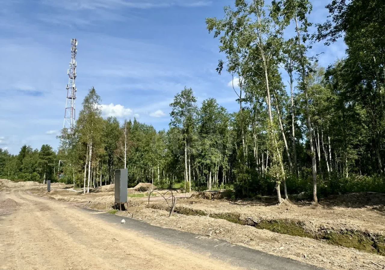 земля р-н Приозерский п Сосново Трасса Сортавала, 47 км, Сосновское сельское поселение, коттеджный пос. Ламполово, Лёгкая ул фото 8