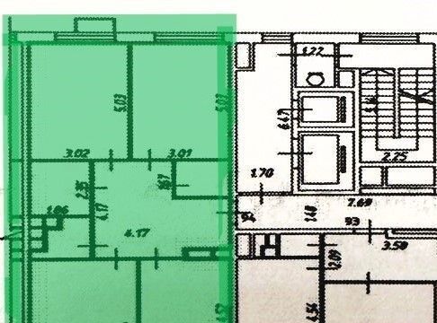 квартира г Москва район Нагатинский затон ул Корабельная 17к/2 муниципальный округ Нагатинский Затон фото 31