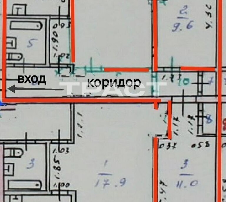 квартира г Воронеж р-н Левобережный Старый Машмет ул Ростовская 38 фото 1