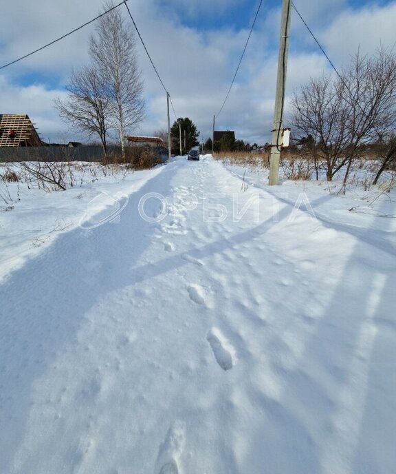 земля р-н Нижнетавдинский садоводческое товарищество Полиграфист, Виноградная улица фото 3