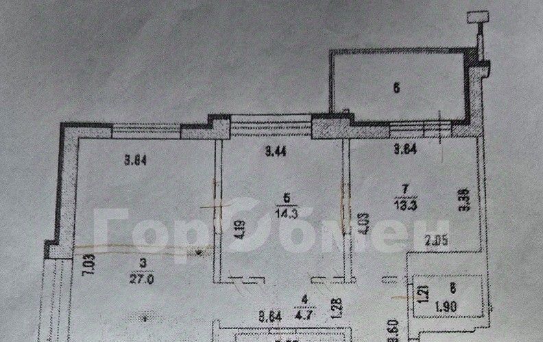 квартира городской округ Люберцы рп Октябрьский ул Спортивная 1 Котельники фото 34