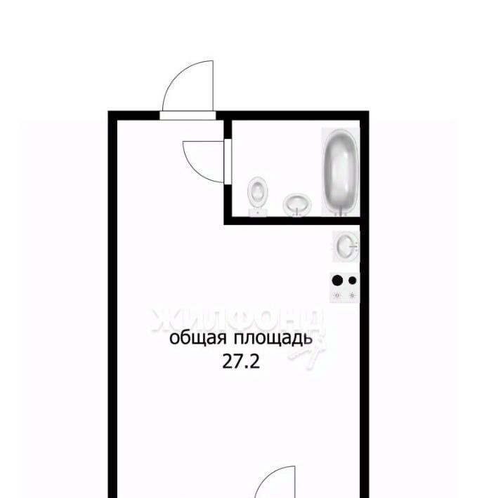 квартира р-н Мошковский п Октябрьский ул Согласия 2 фото 8