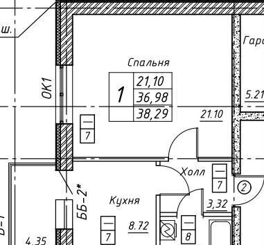 квартира р-н Борисоглебский г Борисоглебск ул Аэродромная 18г фото 3