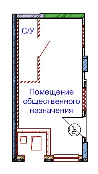 офис г Иваново ЖК «Шереметевская миля - 2» фото 4