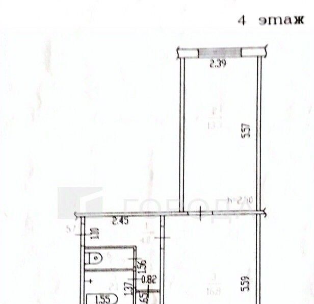 квартира г Барнаул р-н Ленинский ул Малахова 70/200 фото 2