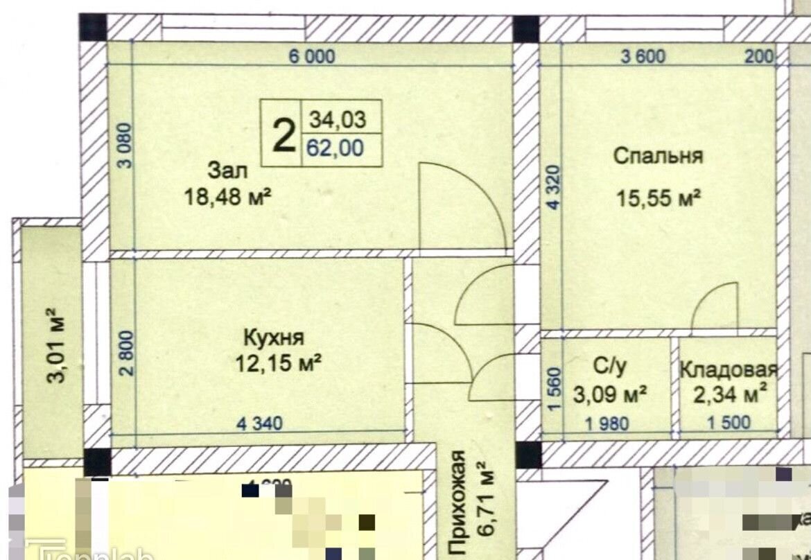 квартира г Нальчик ул Шогенова 77 фото 4