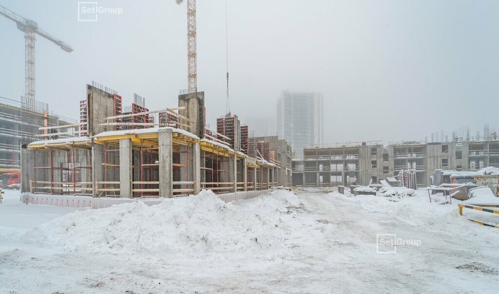 квартира г Санкт-Петербург метро Проспект Просвещения р-н Приморский муниципальный округ Коломяги фото 21