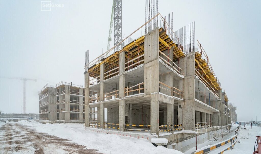 квартира г Санкт-Петербург метро Проспект Просвещения р-н Приморский муниципальный округ Коломяги фото 18