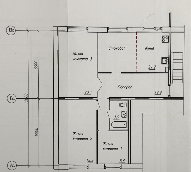 квартира г Сургут пр-кт Ленина 29 фото 11