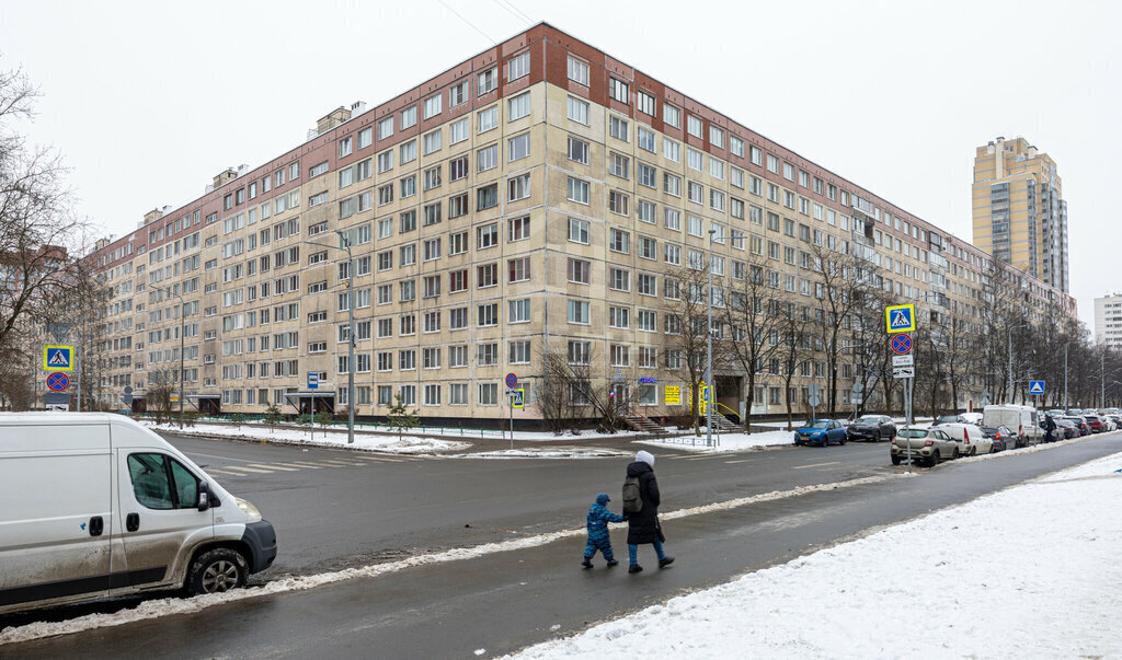 квартира г Санкт-Петербург метро Проспект Просвещения ул Руднева 13 фото 1