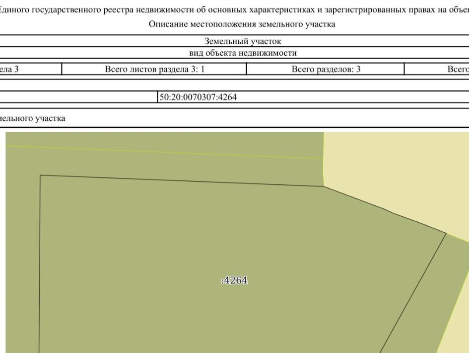 земля городской округ Одинцовский д Осоргино Лесной Городок, 1 фото 1