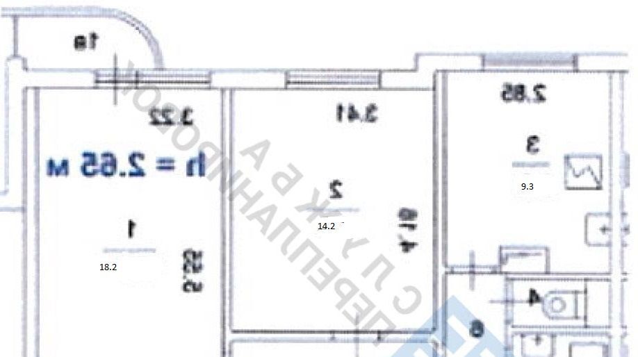 квартира г Москва метро Улица Академика Янгеля ш Варшавское 152к/8 фото 13