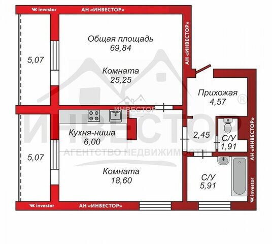 квартира ул Эльтонская 2-я 59в фото