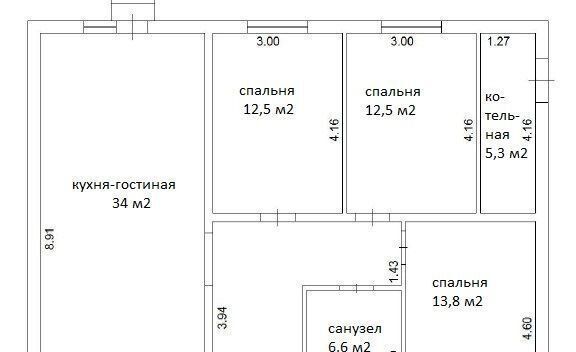 дом р-н Емельяновский п Емельяново Полесье СТ, ул. Уютная, 5 фото 1