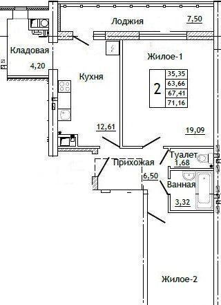 р-н Промышленный ул Крупской 5 блок-секция 3, д. 54Б, 4 фото