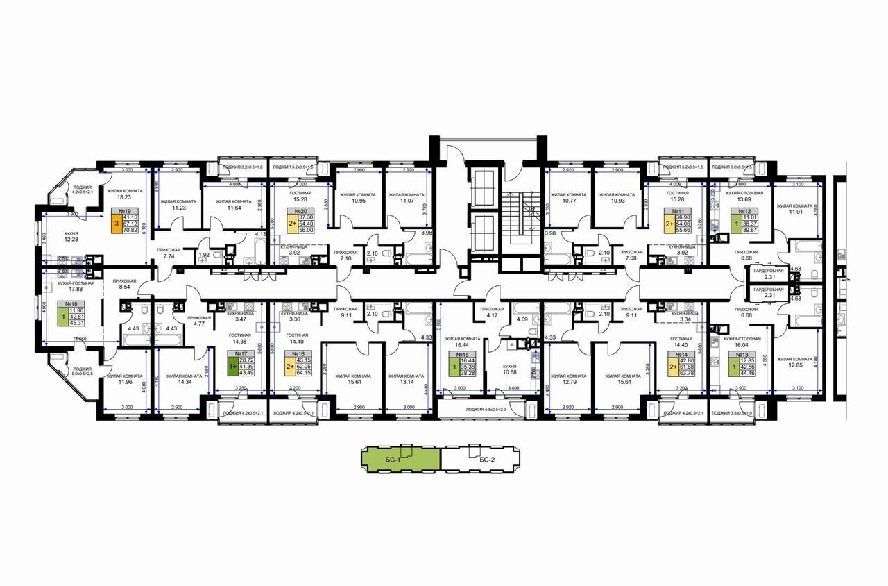 квартира г Краснодар р-н Прикубанский ул Ветеранов 6 д. 85 фото 8