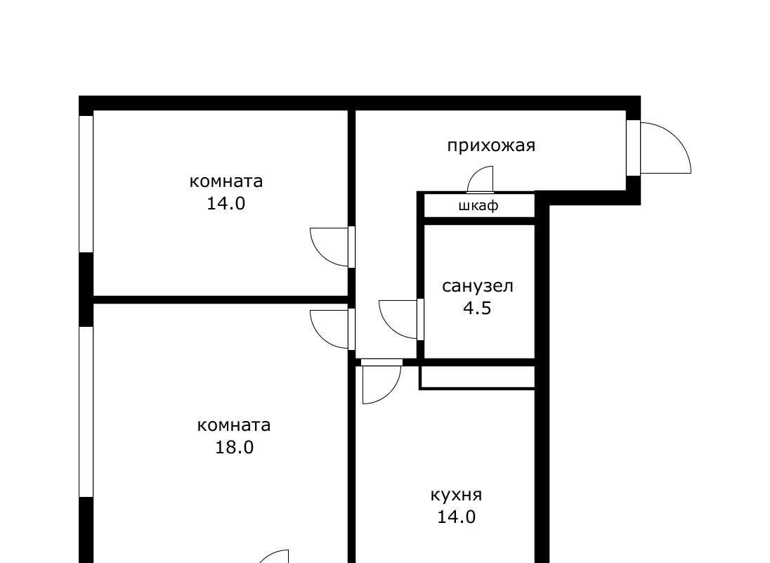 квартира г Краснодар р-н Прикубанский ул им. Карякина 5к/3 фото 17