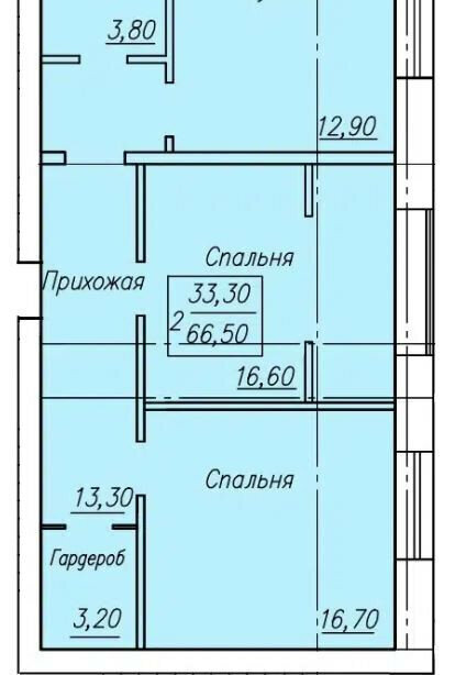 квартира г Оренбург п Ростоши ул Новая 50/3 фото 1