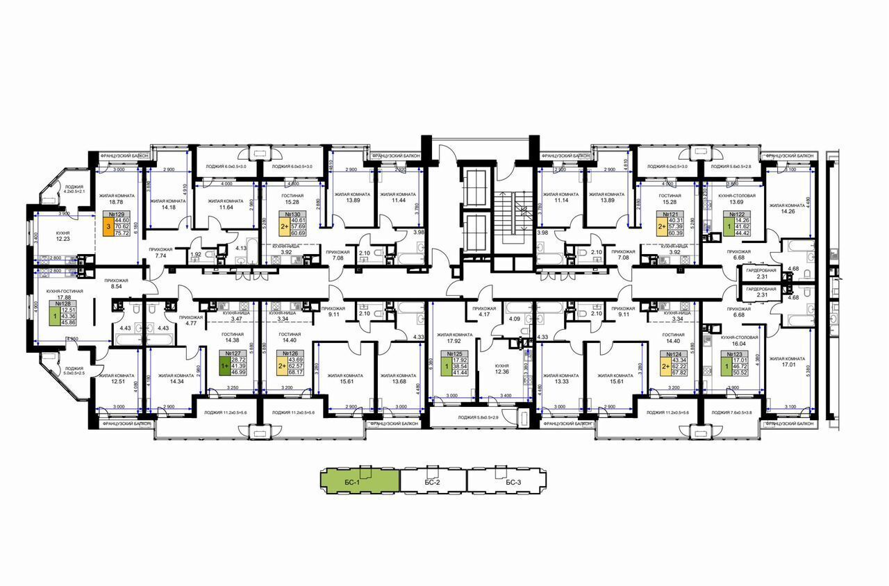 квартира г Краснодар р-н Прикубанский ул Ветеранов 5 д. 85 фото 8