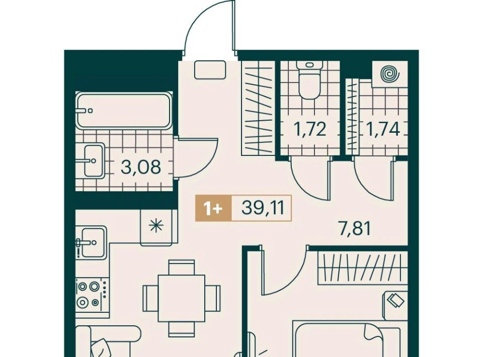 квартира г Новый Уренгой ул Газовиков фото 1