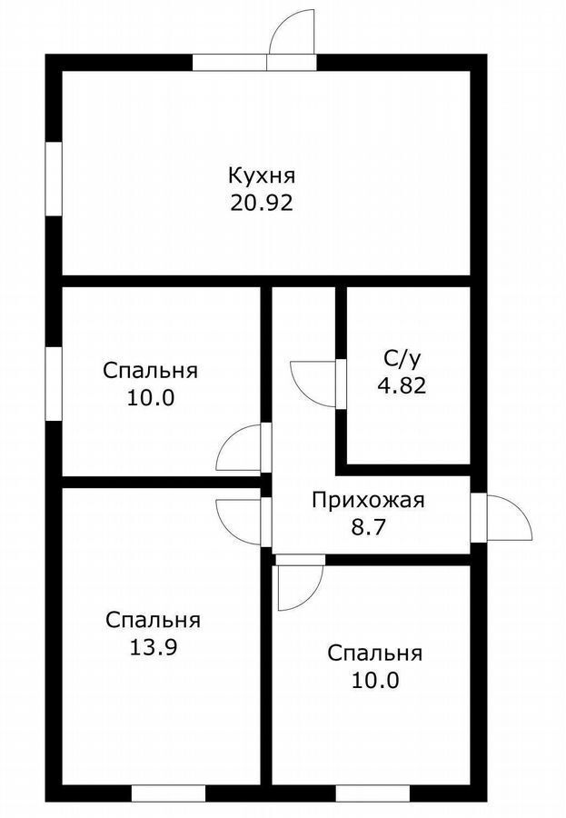 дом р-н Динской п Южный ул Лазаревская 39 Южно-Кубанское сельское поселение, коттеджный пос. Южная столица, пос. Южный фото 2