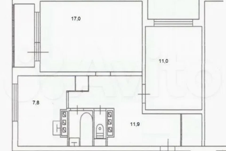 квартира р-н Всеволожский г Всеволожск ул Александровская 74 фото 3