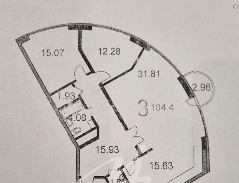 квартира г Москва метро Кантемировская ул Москворечье 31к/1 фото 2