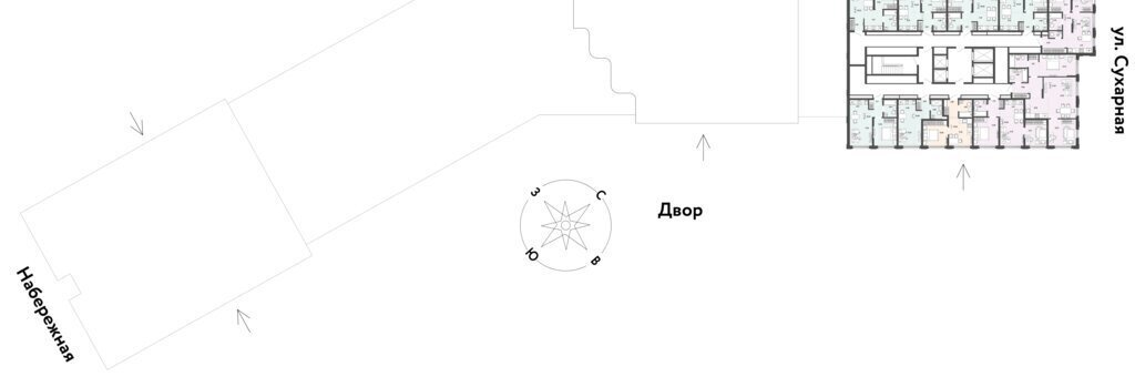 квартира г Новосибирск Заельцовская ул Сухарная 109/2 фото 2