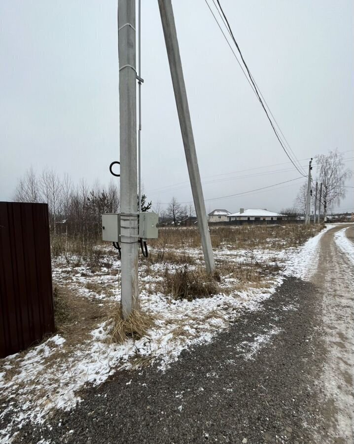 земля городской округ Ступино д Тростники пер Речной 75 км, Ступино, Каширское шоссе фото 5