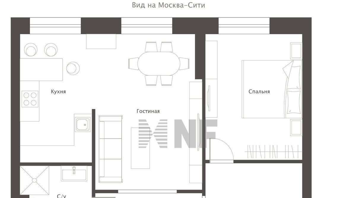 квартира г Москва метро Беговая ш Хорошёвское 12к/1 фото 2