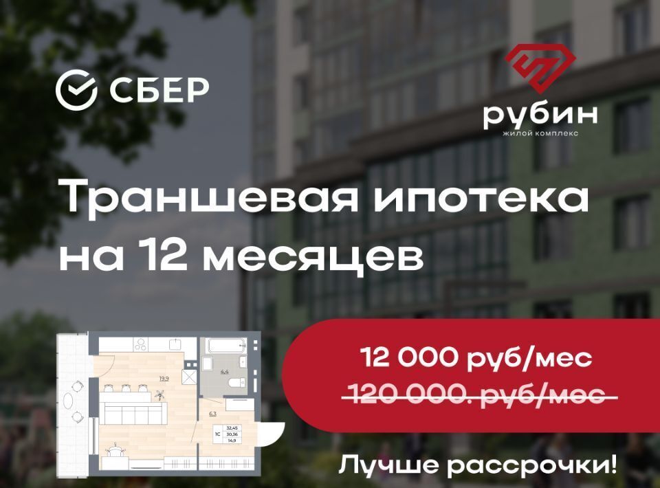 квартира г Новосибирск Берёзовая роща ул Гоголя 222 фото 6