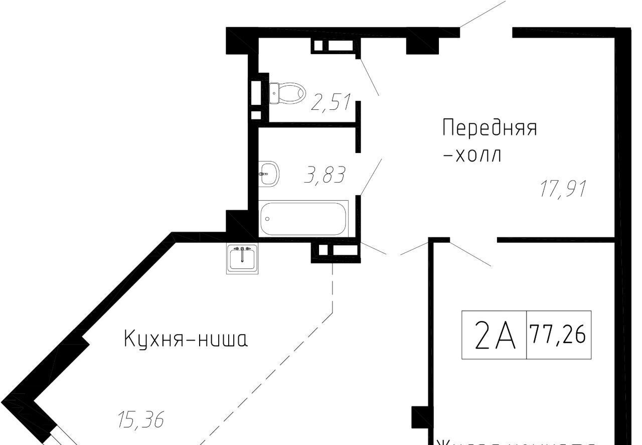 квартира г Владивосток р-н Советский Чайка ЖК «Чайка» фото 1