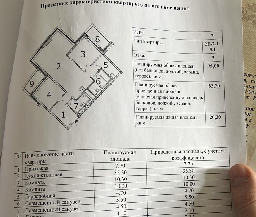 квартира г Москва метро Нагатинская наб Марка Шагала з/у 23/9 фото 8