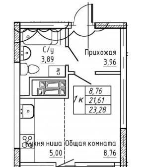 квартира г Казань р-н Советский ул Аделя Кутуя 100 фото 1