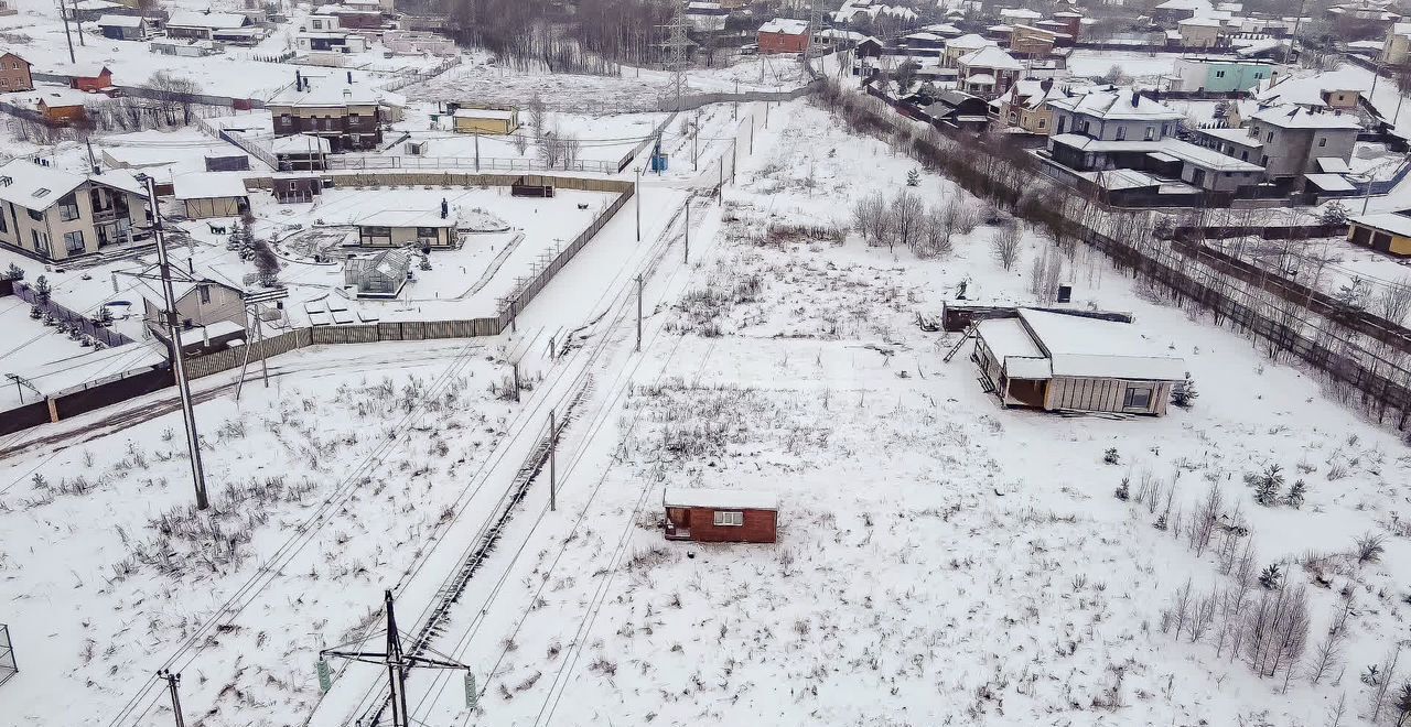 земля р-н Всеволожский д Колтуши Мурманское шоссе, 10 км, Колтушское городское поселение, коттеджный пос. Коркинские Просторы, Тупиковая ул фото 14