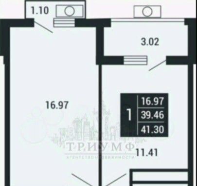 квартира р-н Симферопольский с Мирное ул Славы 50к/3 фото 18