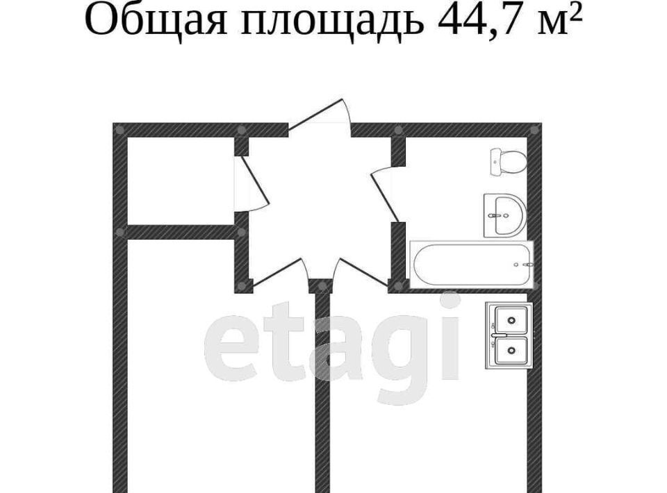 квартира г Кострома ул Никитская 114 фото 2