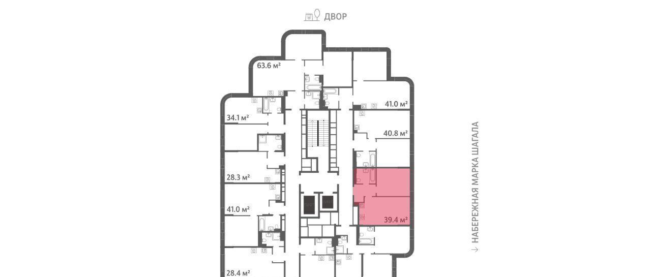 квартира г Москва метро Нагатинская б-р Братьев Весниных фото 2