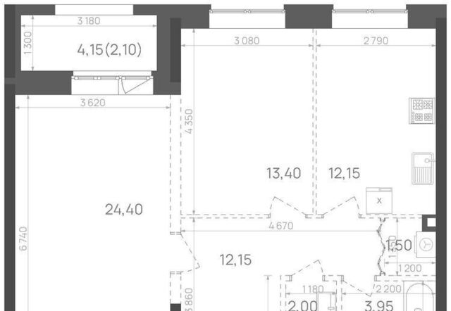 квартира Козья слобода дом 60 фото