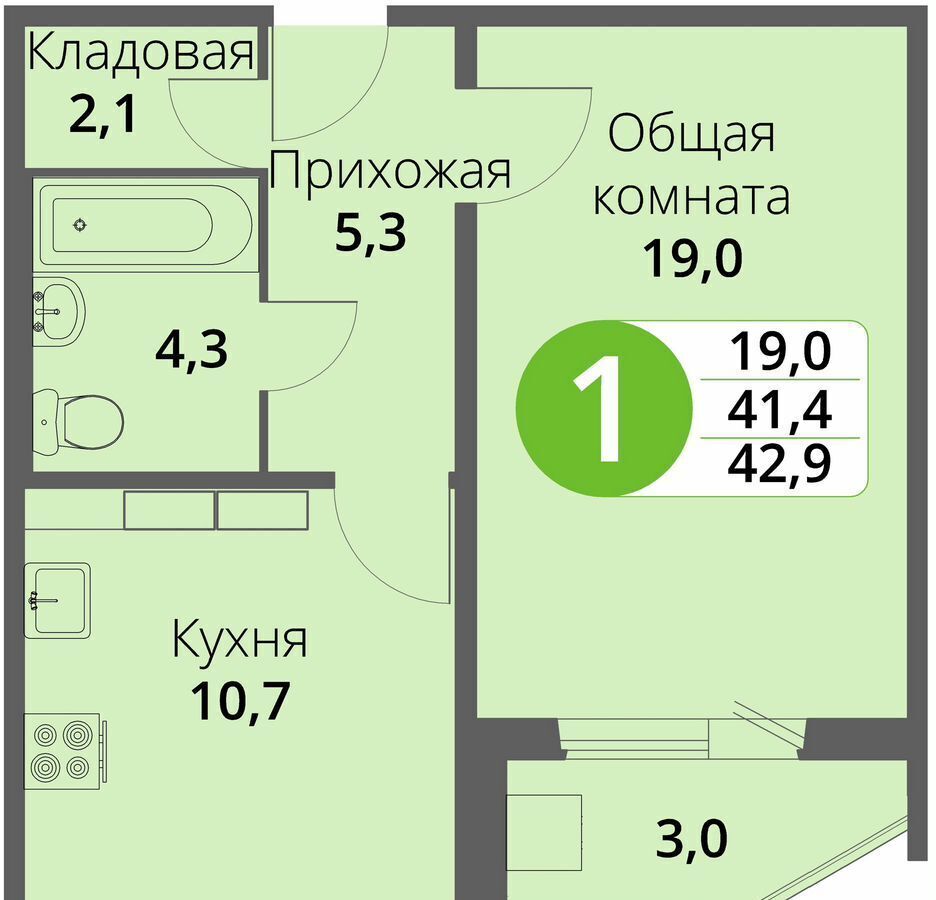 квартира р-н Орловский д Жилина ул Генерала Лаврова 1к/2 Орёл фото 4