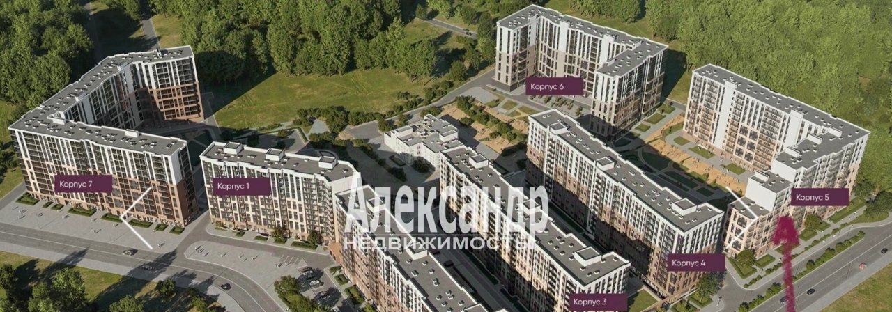 квартира р-н Всеволожский г Мурино ул Шувалова 39 Девяткино фото 4