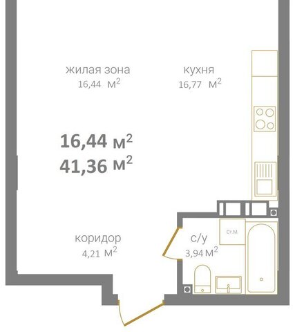 квартира р-н Нижегородский Горьковская ЖК «КМ Дом на Барминской» фото