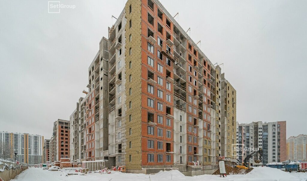 квартира г Санкт-Петербург метро Комендантский Проспект р-н Приморский муниципальный округ Коломяги, жилой комплекс Прайм Приморский фото 18