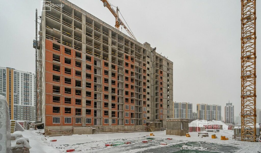 квартира г Санкт-Петербург метро Комендантский Проспект р-н Приморский муниципальный округ Коломяги, жилой комплекс Прайм Приморский фото 21