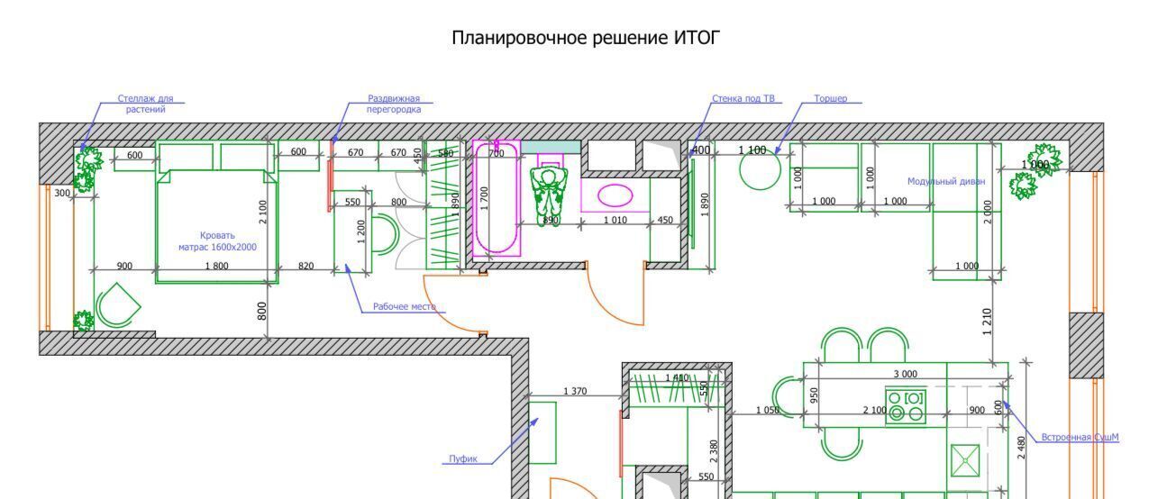 квартира г Москва метро Фили ул Большая Филёвская 3к/1 Западный порт муниципальный округ Филёвский Парк фото 6