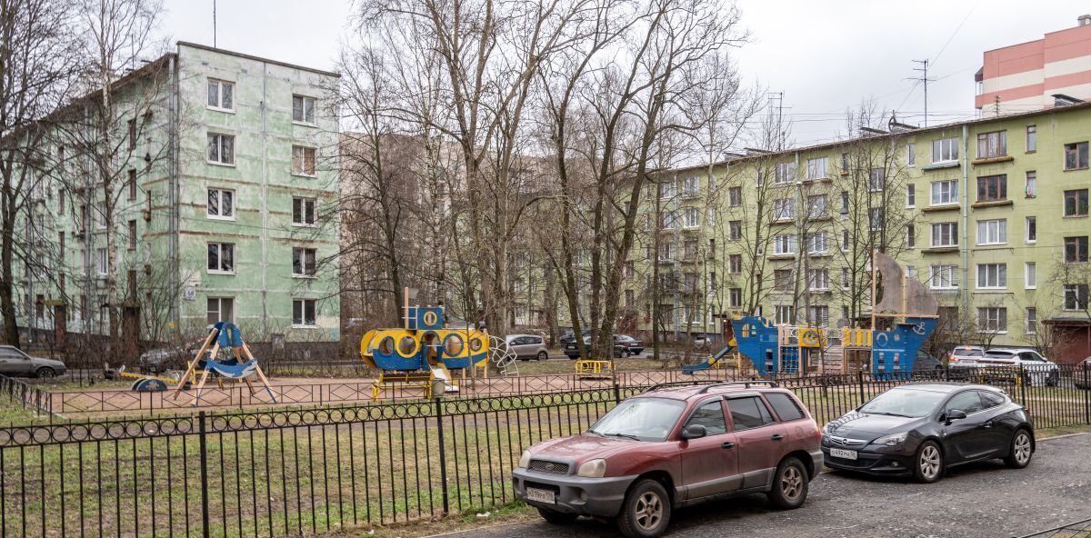 квартира г Санкт-Петербург метро Проспект Ветеранов пр-кт Маршала Жукова 58к/4 округ Ульянка фото 16