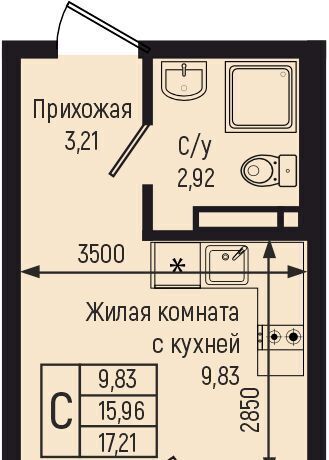 квартира р-н Туапсинский с Небуг Небугское сельское поселение, квартал Спортивный фото 1