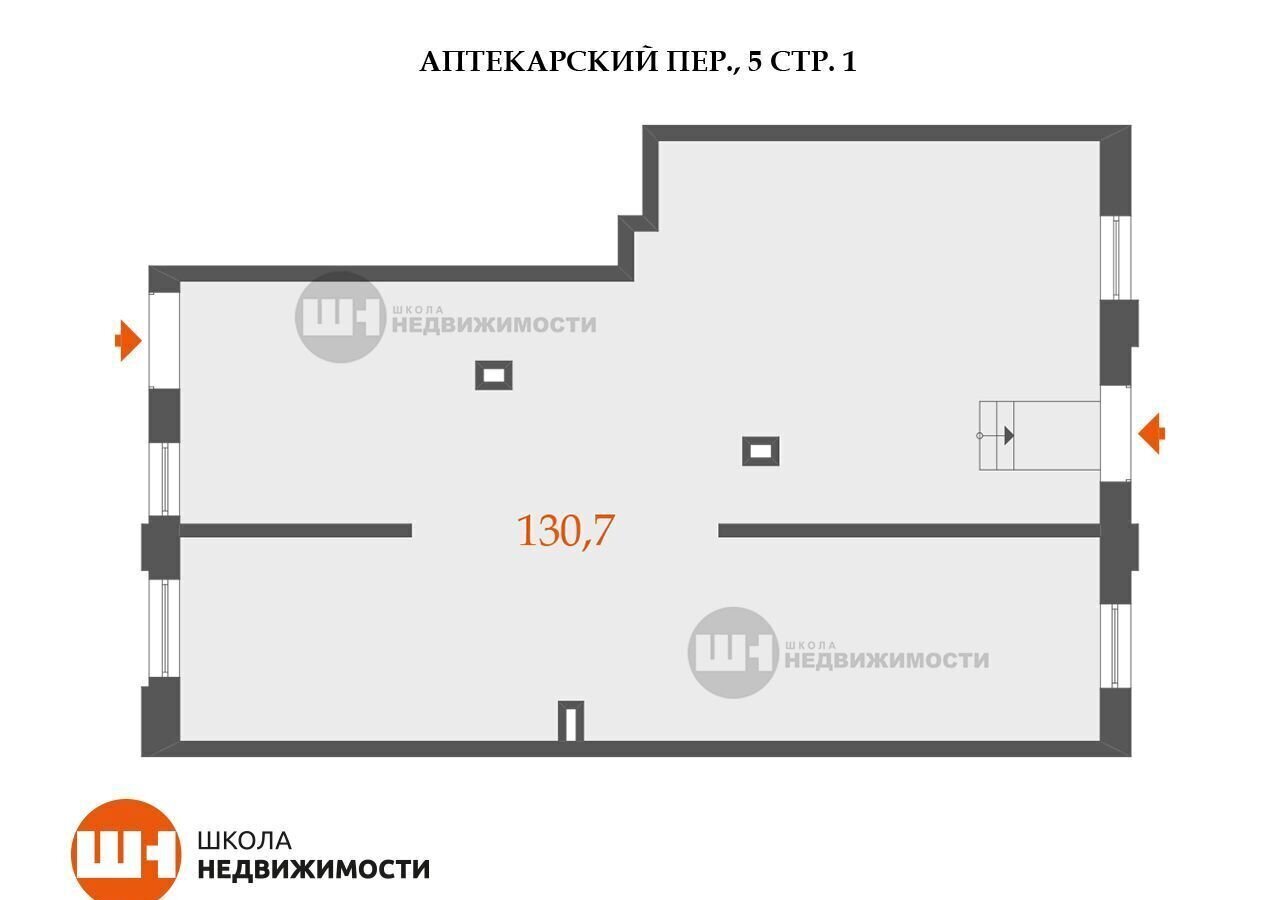 офис г Санкт-Петербург метро Петроградская пр-кт Аптекарский 5 округ Аптекарский остров фото 7