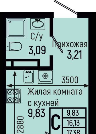 квартира р-н Туапсинский с Небуг кв-л Спортивный фото 1