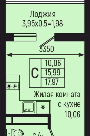 квартира р-н Туапсинский с Небуг фото 1